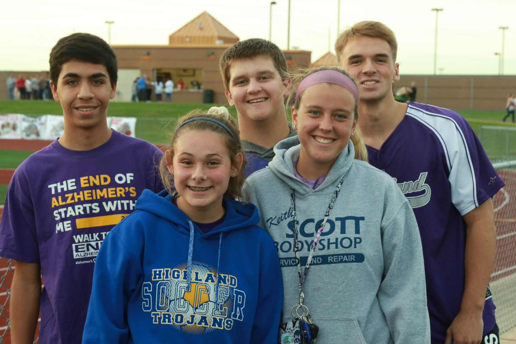 Faces: Highland at Crown Point football